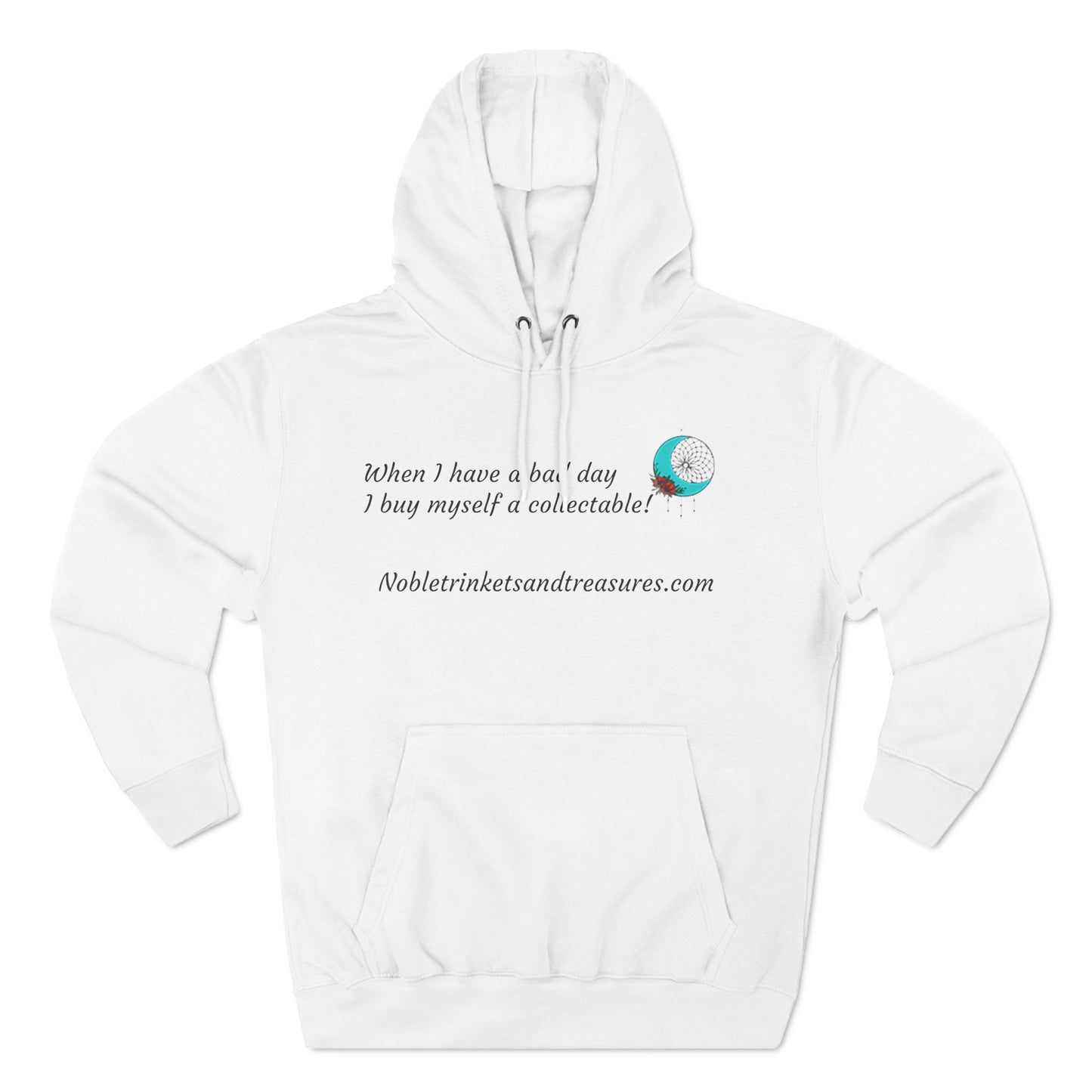 When I Have a Bad Day Three-Panel Fleece Hoodie