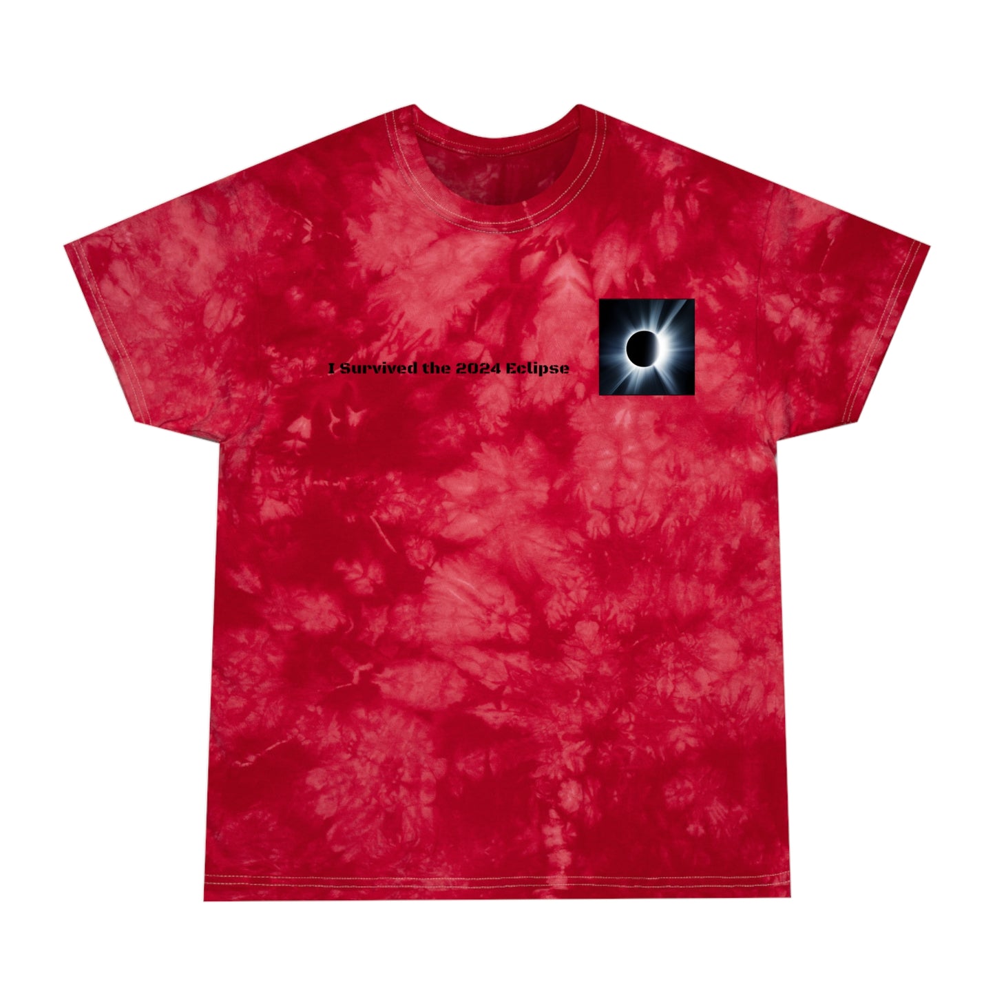 I Survived the 2024 Eclipse Tie-Dye Tee, Crystal