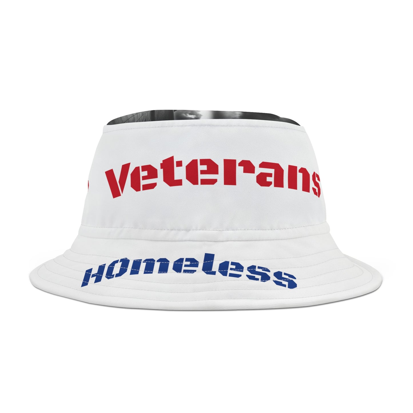 Help our Homeless Veterans Bucket Hat (AOP)