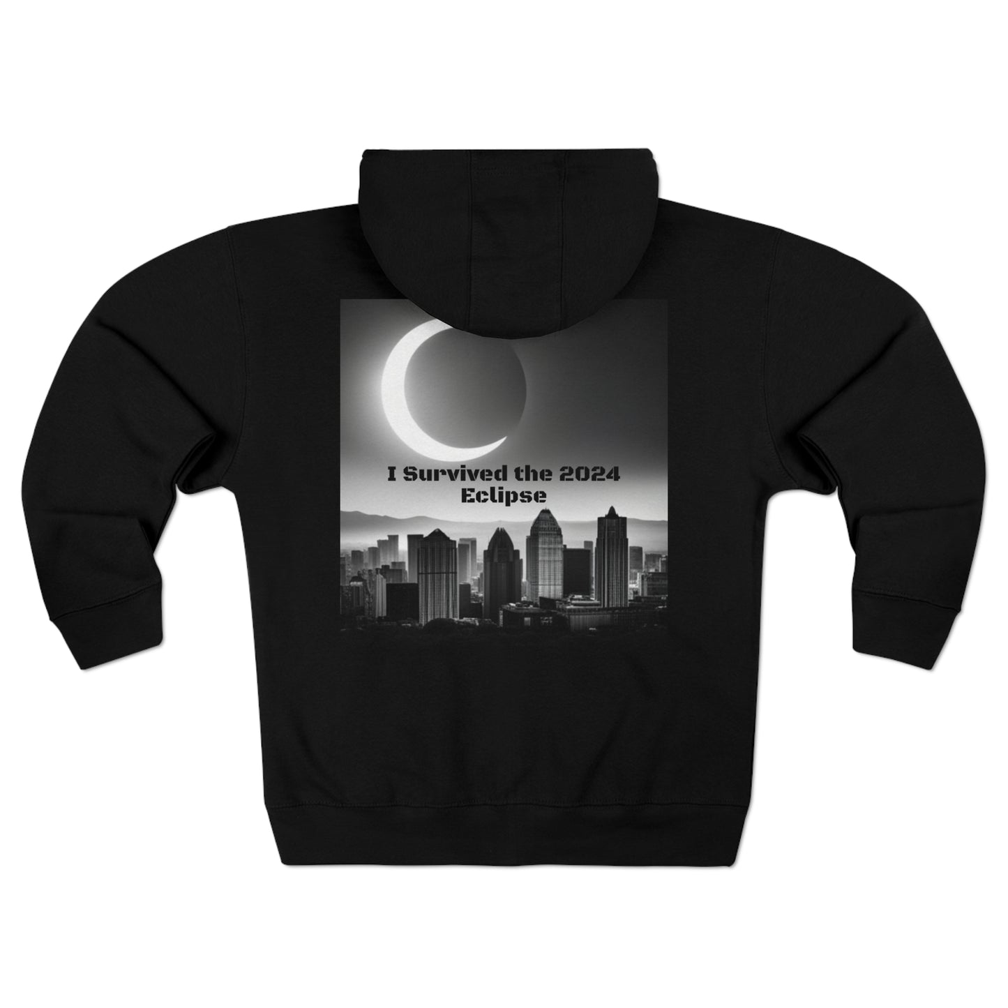 I Survived the 2024 Eclipse Unisex Zip Hoodie