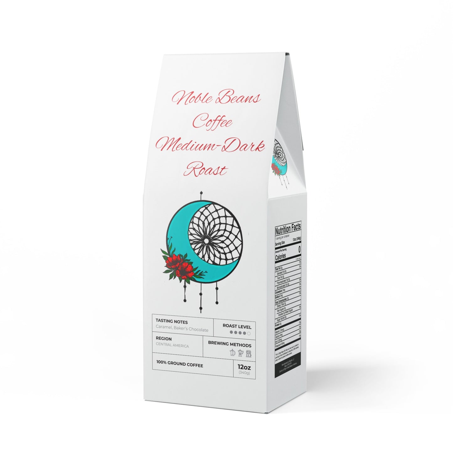 Noble Beans Coffee - Flathead Valley Coffee Blend (Medium-Dark Roast)