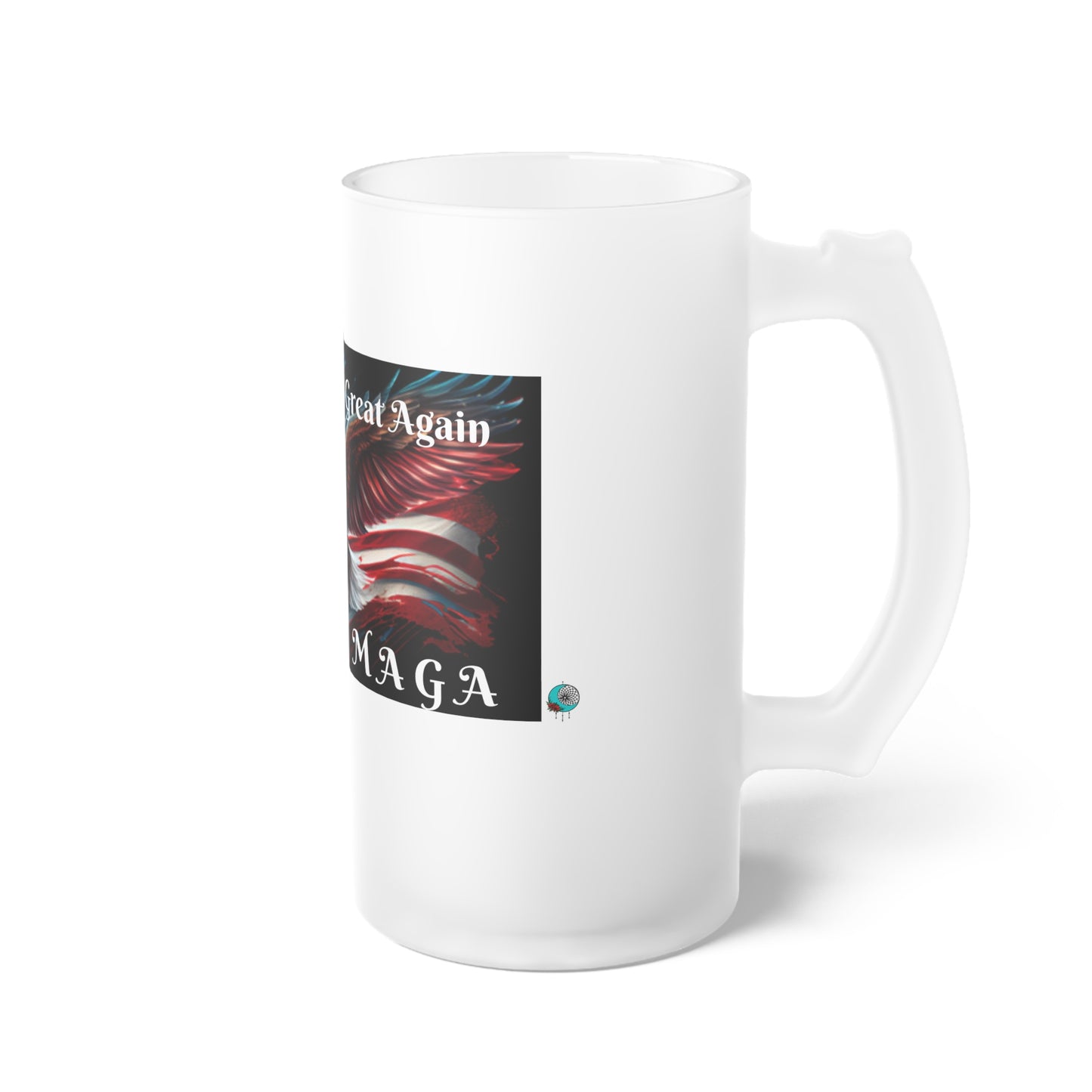 Make America Great Again - Frosted Glass Beer Mug