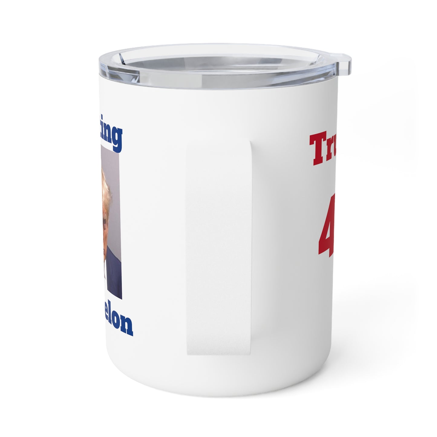 MAGA - Im Voting for A Felon - Insulated Coffee Mug, 10oz