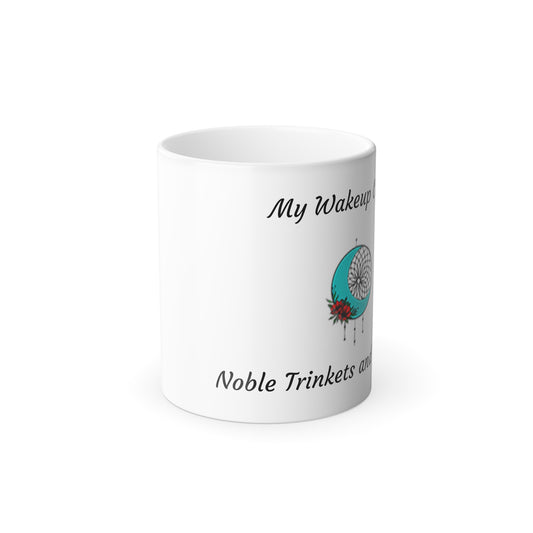 MY WakeUp Cup Color Morphing Mug, 11oz