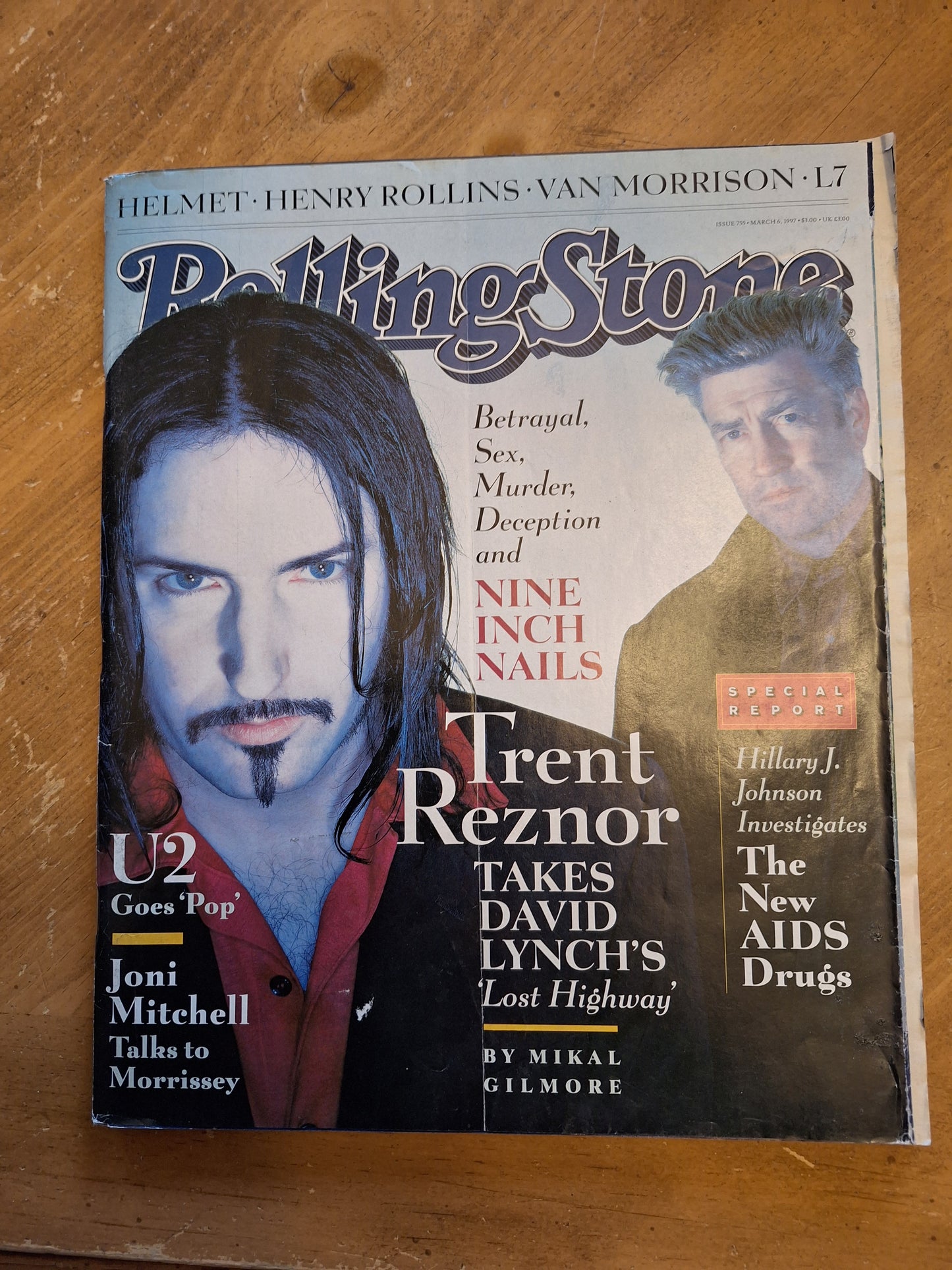 Used, Rolling Stone Magazine, Issue 755, March 6, 1997