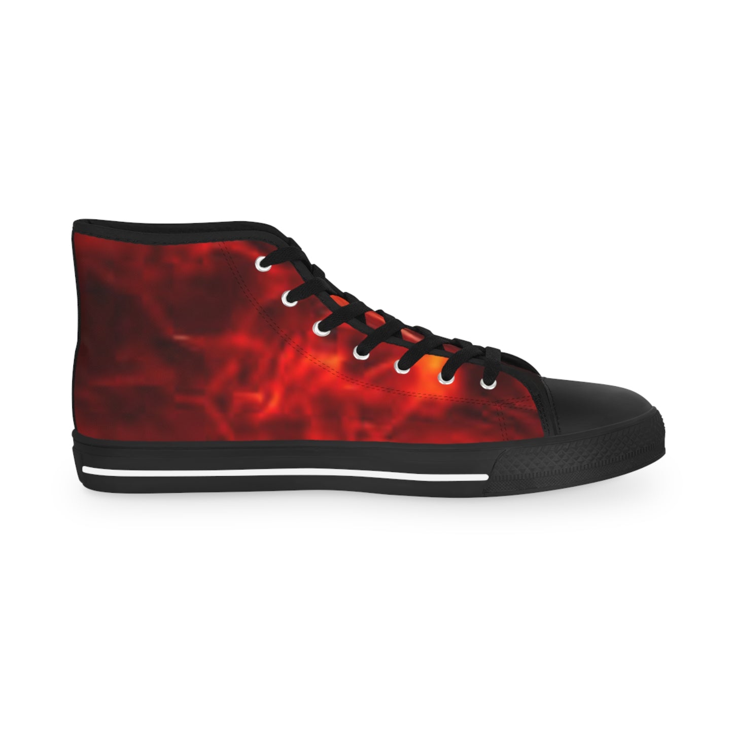 Red Flame High Top - Men's High Top Sneakers