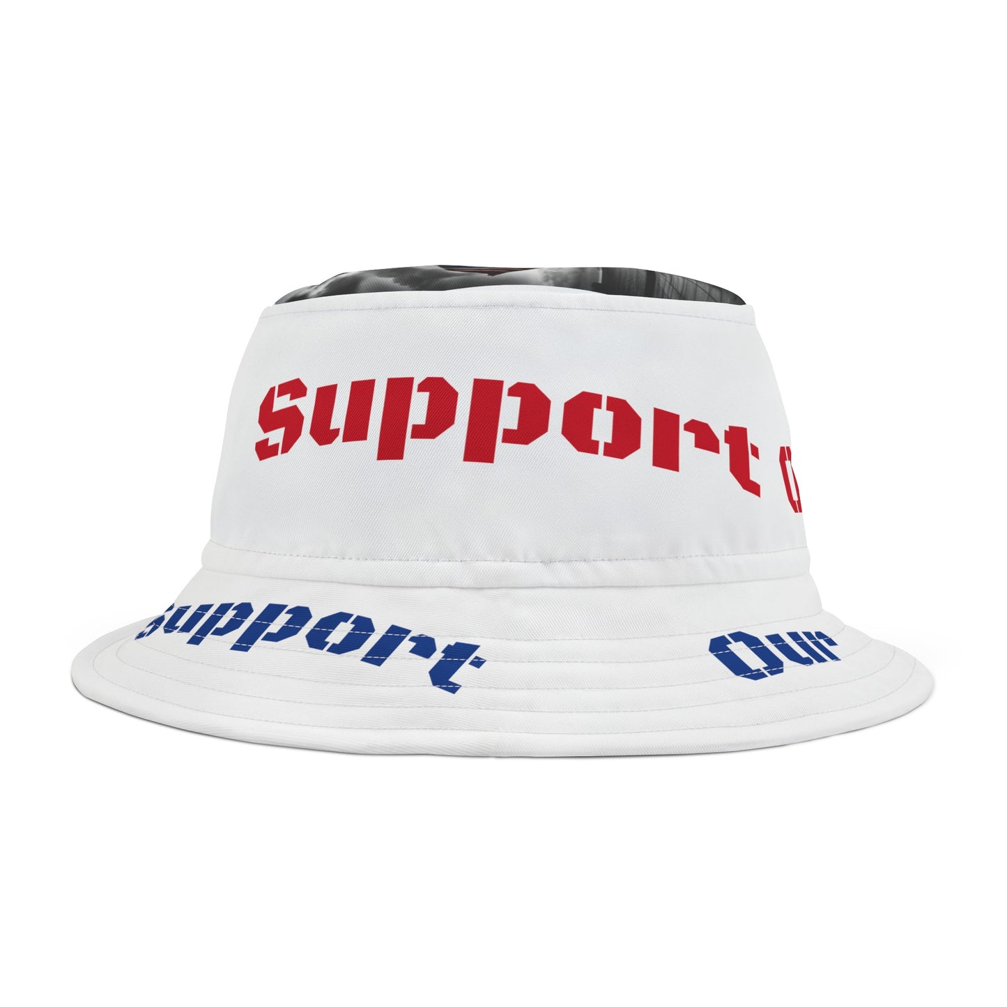 Help our Homeless Veterans Bucket Hat (AOP)