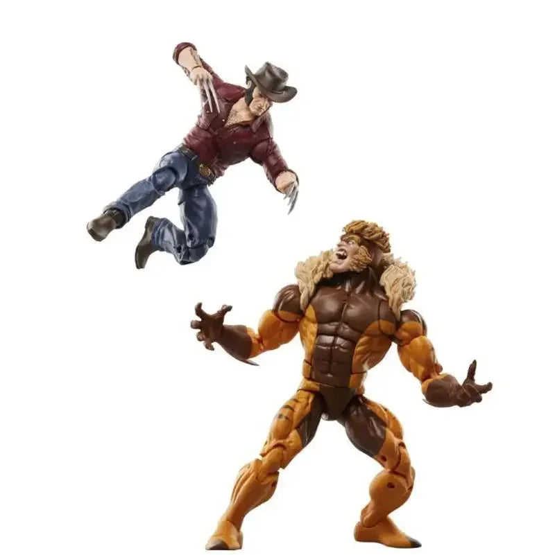 In Stock Marvel Legends Series Wolverine 50th Anniversary Marvel'S Logan Vs Sabretooth Collectible 6-Inch Action Figure Toys