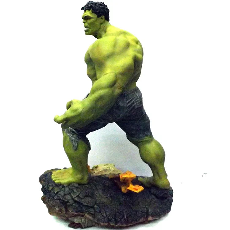 Large Size 1/4 60cm Superhero Green giant Green man Hulk Thanos figure Resin Statue Collection model Home Decoration adult gift