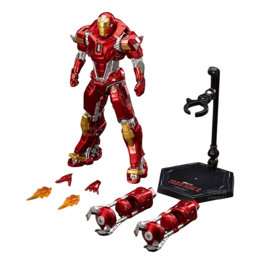 Mk35 Iron Man Action Figure Marvel Studios Infinity Saga Iron Man Mark 35 Model Desk Decoration Toys Dolls Kids Birthday Gifts