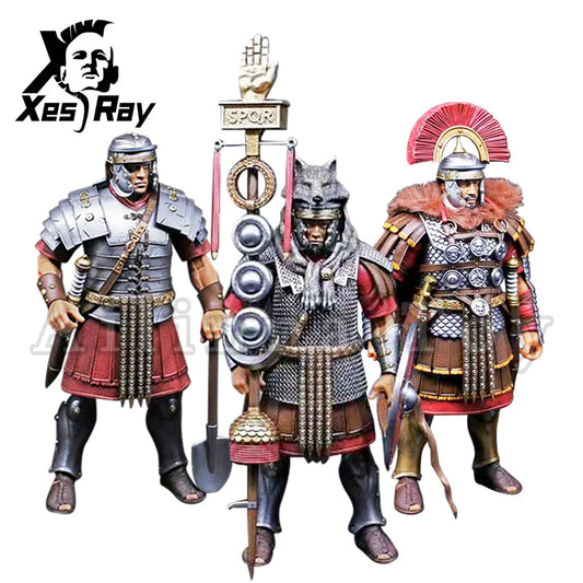 XesRay Fight For Glory 1/12 7inch Action Figure Combatants Wave 4 Roman Trio Anime Model For Gift Free Shipping