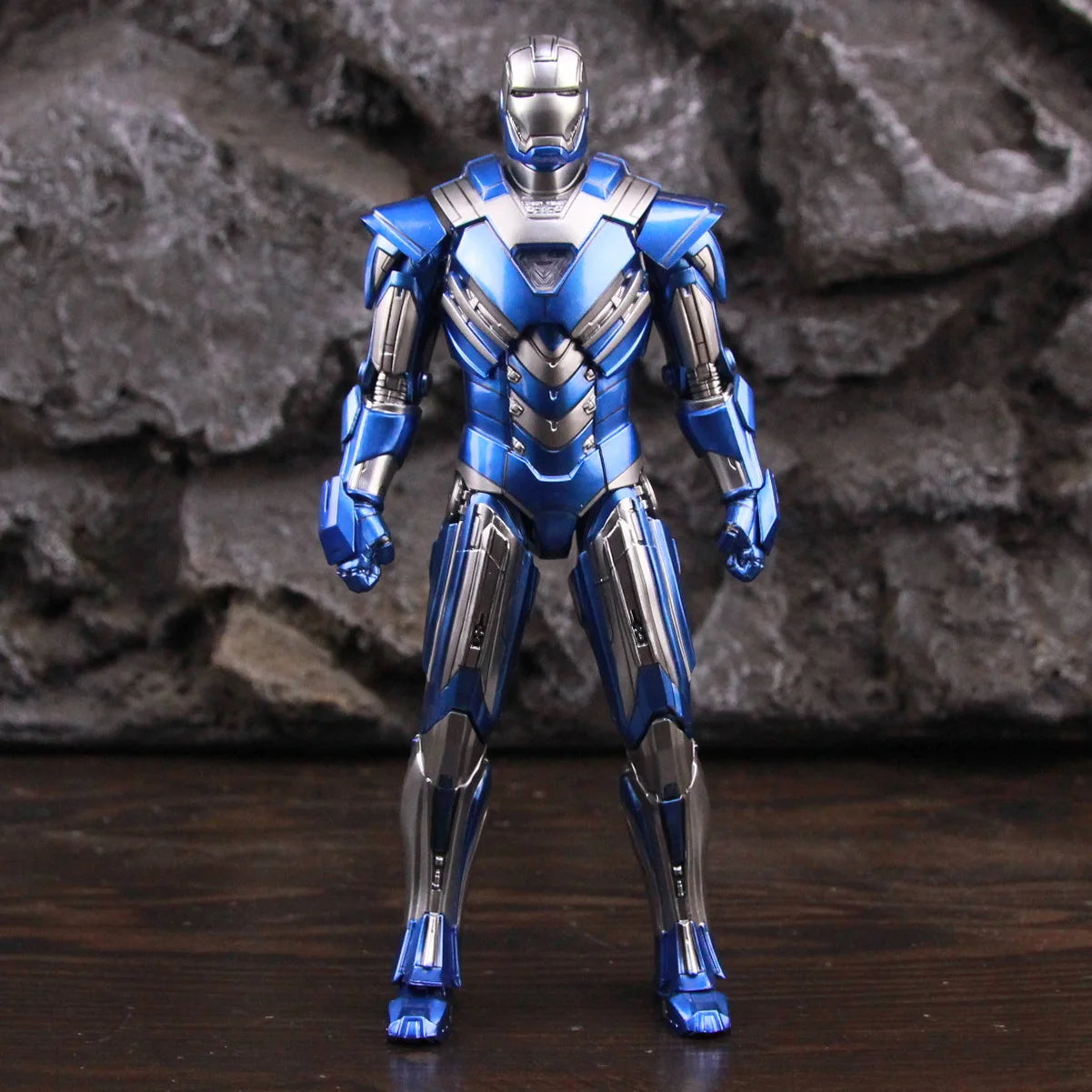 ZD Toys Marvel Studios Infinity SAGA Iron Man MK30 Mark 30 Mark XXX Blue Steel 7" 1/10 Action Figure Stark Legends Toys Doll