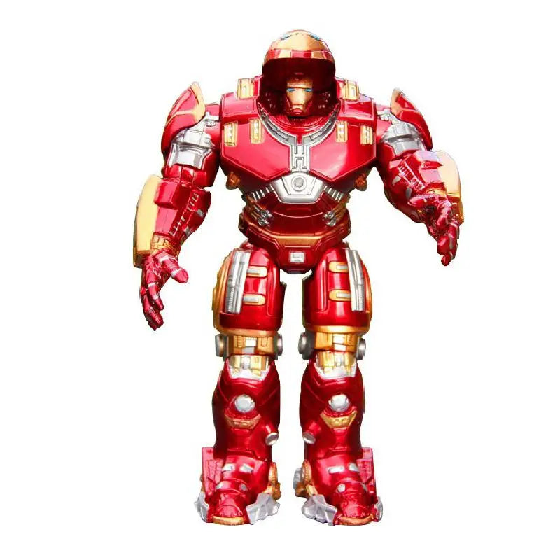 Disney The Avengers Action Figure Models Luminous Iron Man Hulkbuster Hulk Alliance Joints Movable Doll Collection Toy Boy Gift