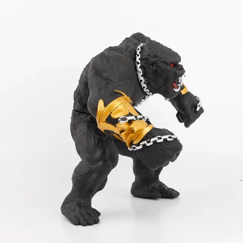 16Pcs 2024 New 18-26cm King Kong 2 The New Empire with Robot Arm Figure Model Toys Children Birthday Gifts