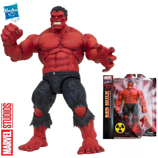 Hasbro Marvel Legends Series Diamond Marvel Select Red Hulk 9 Inches 23CM Original Action Figure Model Kid Toy Collection DST