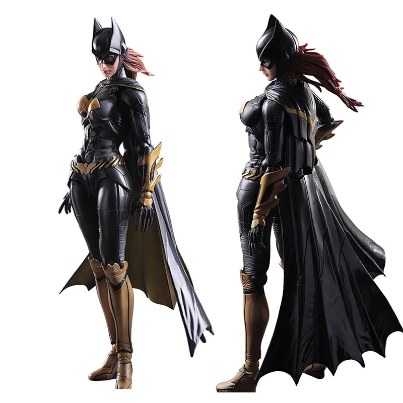 Play Arts Arkham Knight Action Figure Batman:Arkham Knight Model Toys Collectable 25cm Joint Movable Desktop Birthday Gifts