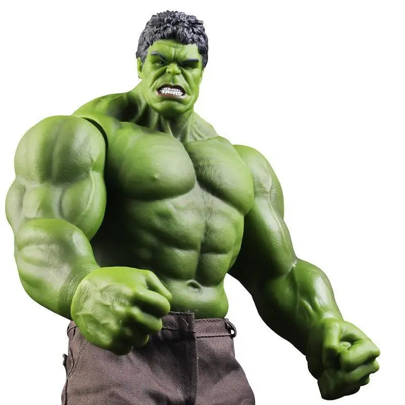 28/42cm Marvel Hulk Action Figures Anime Characters Desktop Ornaments Large Hulk Doll Model Collection Toys Birthday Xmas Gift