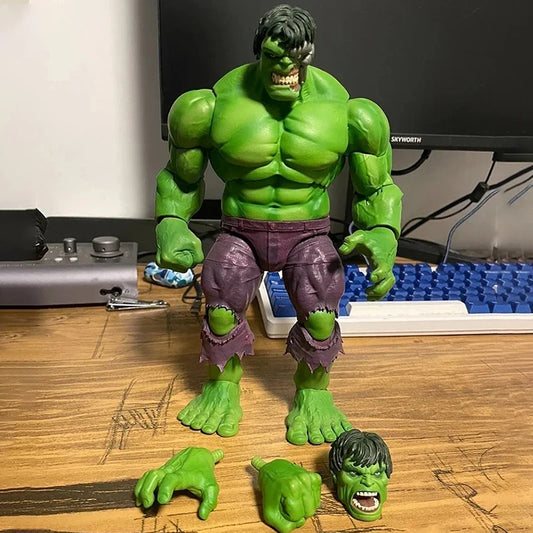 Original Dst Marvel Select Green Hulk Red Hulk Anime Action Figures Collection Model Toys Marvel Legends Hulk Kid Christmas Gift