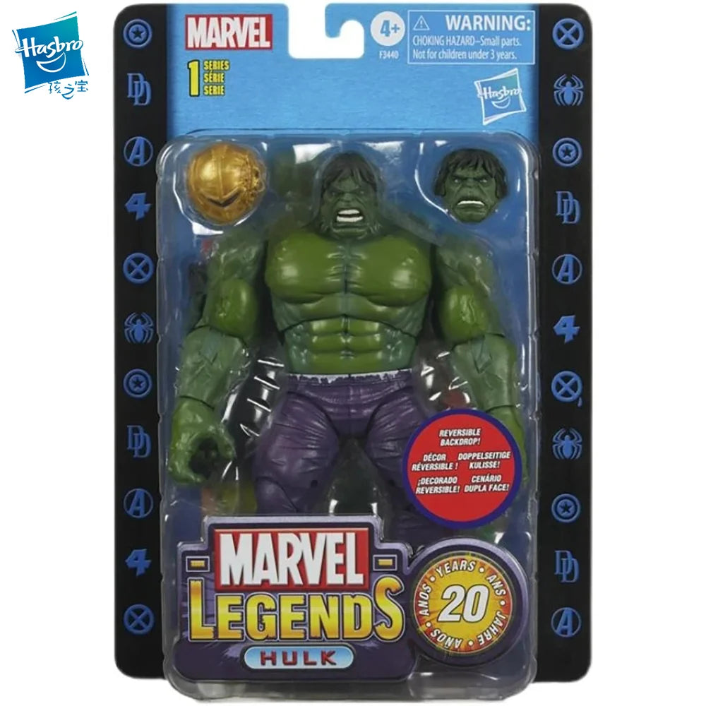 Hasbro Marvel Legends Series 20Th Hulk 6 Inches 16Cm Original Action Figure Children's Toy Gifts Collect Toys