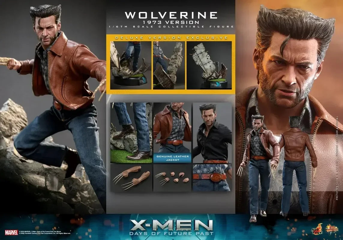 New In Stock Hottoys Ht 1/6 X Sentinel Wolverine 1973 Version Mms659 Mms660 Luxury Gift Action Figure Model Toys Gifts