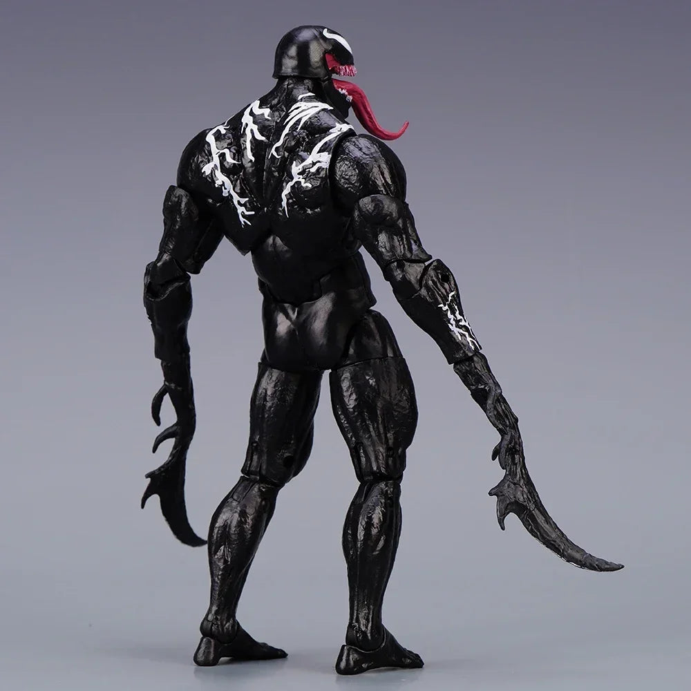 AMAZING YAMAGUCHI Venom Carnage Spider Man legends Action Figure Joint Movable Face Statue Model Doll Collectible kids for Toy