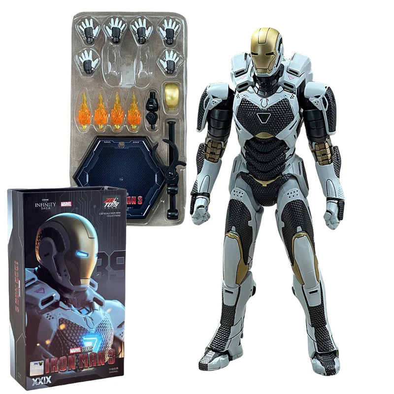 ZD Toys Iron Man Series Blacklash Figures 1/10 MK33 MK39 MK17 MK21Action Figurines Movie Statue Model Adult Collect Gift