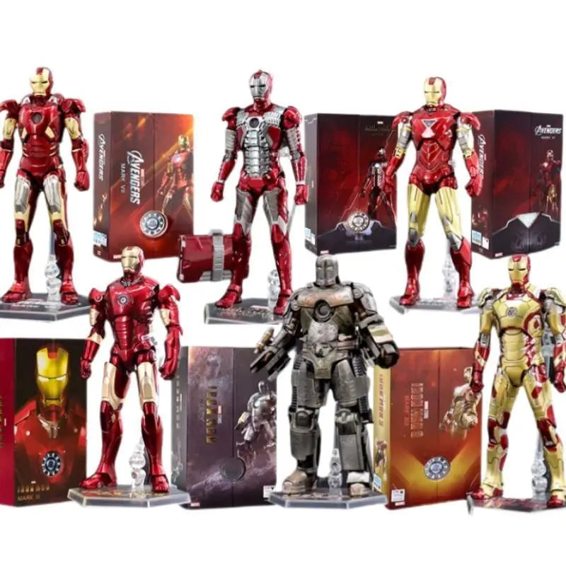 ZD Original Iron Man Legends Mk42 War Machine MK1 MK2 MK3 MK4 MK5 MK6 MK7 Spider Man Avengers Infinity War Action Figure