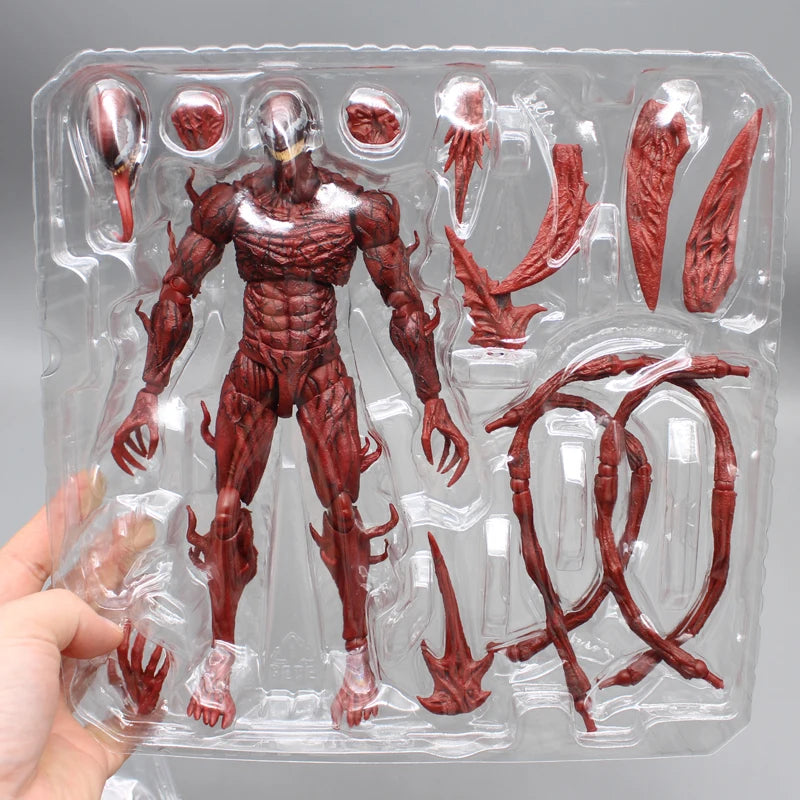 Bandai 22CM S.H.Figuarts MARVEL CARNAGE THERE BE CARNAGE Anime Figure Model Toy Action Figures Collection Doll Pvc