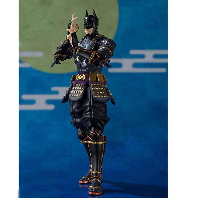 16cm Avengers Marvel SHF Ninja Batman BUSHIDO Joints Movable Figure GK PVC Action Figures Collectible Model Toys Doll Child Gift