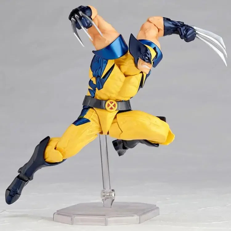 Revoltech YAMAGUCHI Wolverine Action Figure Wolverine Logan Toys X-Men Model Toy Joint Movable Doll Decor Birthday Gift For Kids