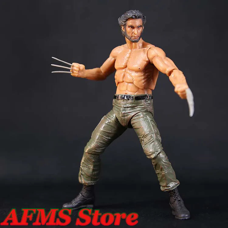 1/12 Men Soldier Wolverine James Howlett Superpower Hero City Guardian Hugh Jackman Dolls 6Inch Action Figure Model Collection