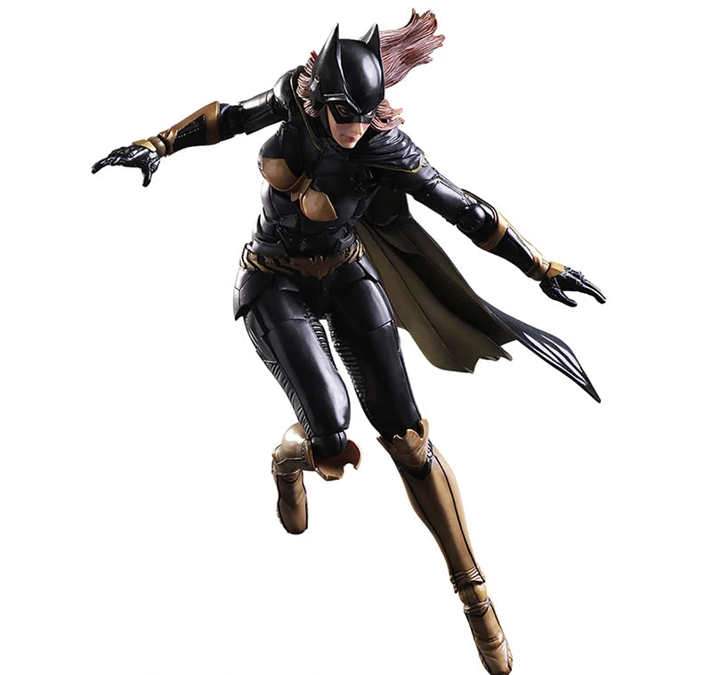 Play Arts Arkham Knight Action Figure Batman:Arkham Knight Model Toys Collectable 25cm Joint Movable Desktop Birthday Gifts