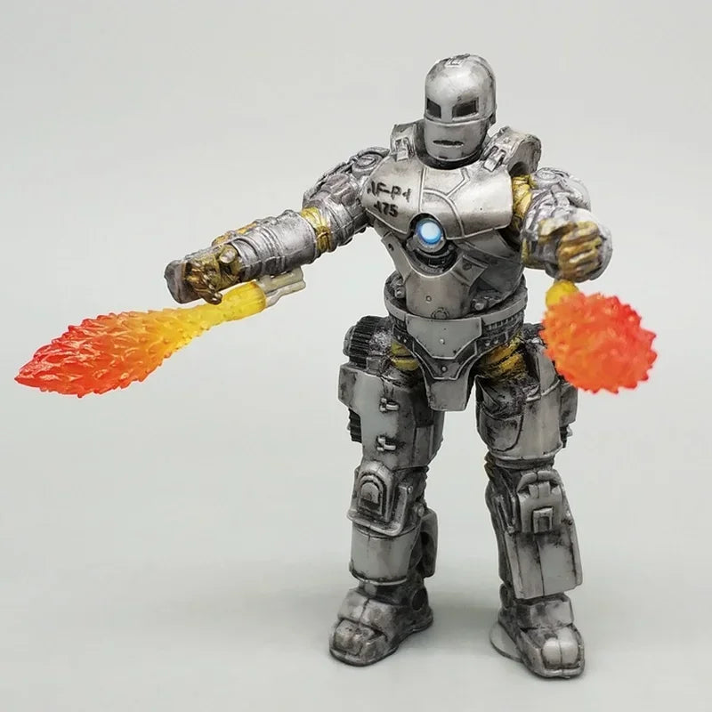 Marvel Iron Man Figurine 3.75-inch War Machine Model  Avengers Action Figure Model Toys Gifts Anime Statue Figurine Collection