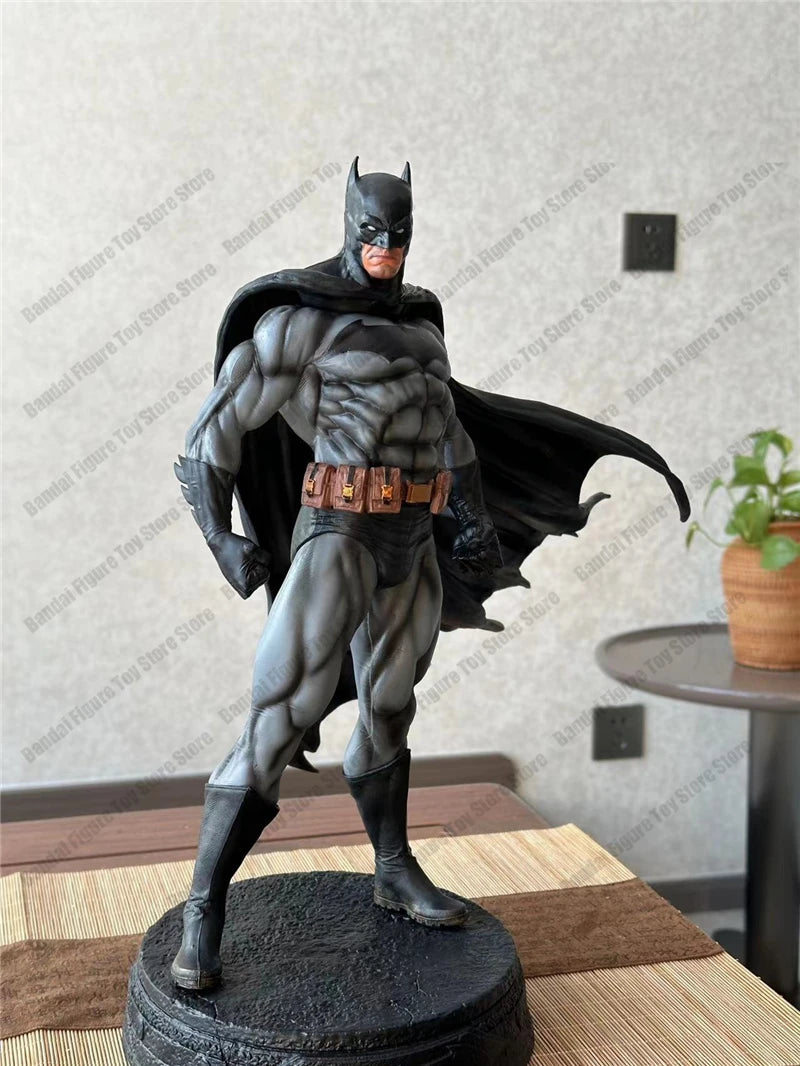 Giant 38cm Dark Knight Batman Anime Figurine Model Ornament Toys Gk Action Figure Justice League Standing Batman Ornament Gift