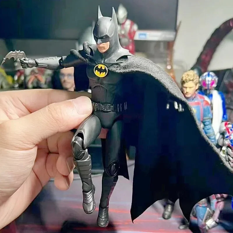 Marvel Batman Bruce Wayne Anime Figure Action Figurine Joint Movable Collection Desktop Decor Boy Toys Birthday Gift Home Decor