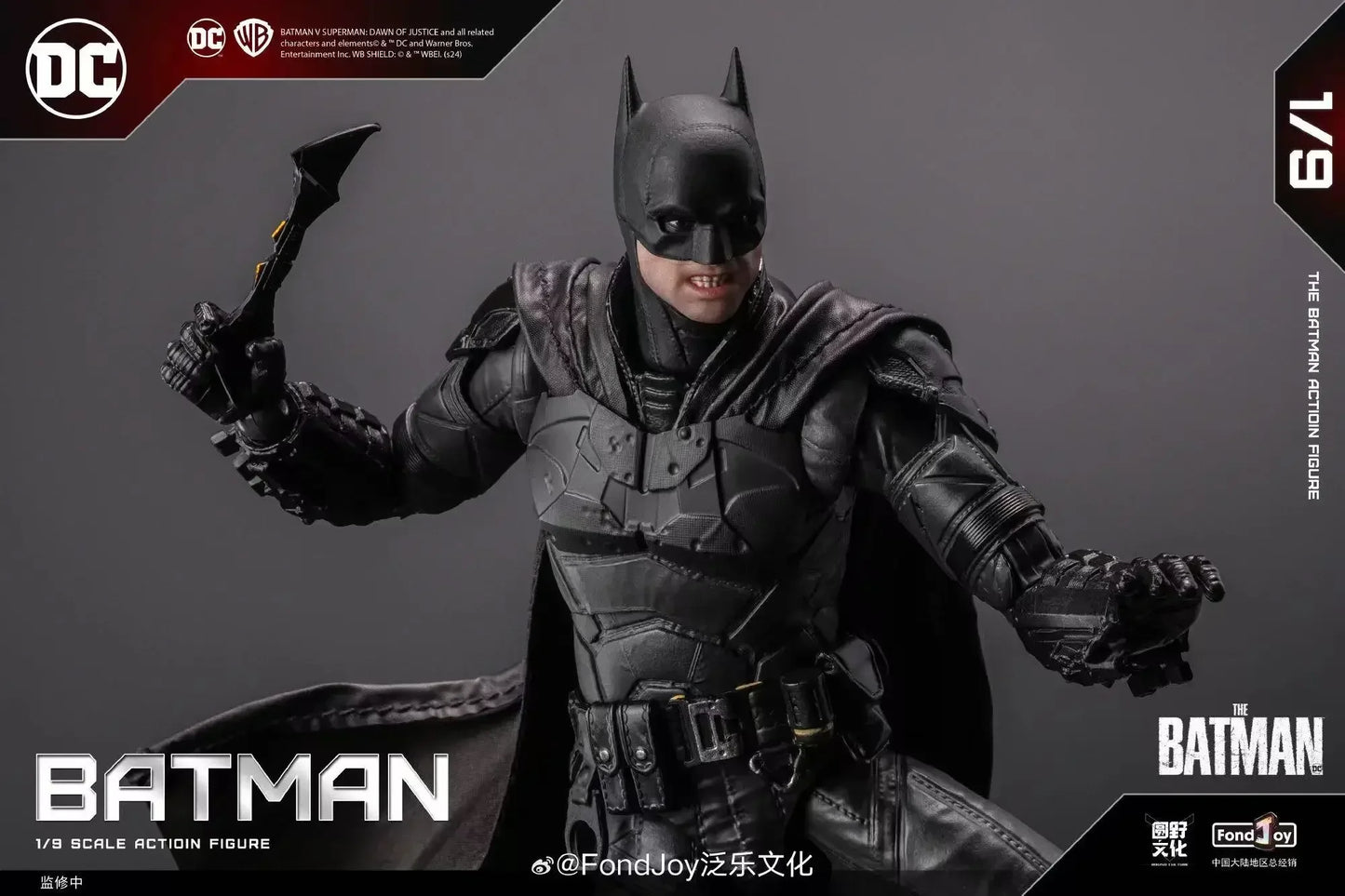 Original The Batman Anime Figure Robert Batman Action Figure Dc Justice League 2024 New Children Toys Roomornament Boy Toys Gift