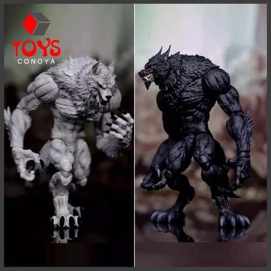 In Stock LC The Crypt the Nordic Giant Black White Wolf Full Set 10-inch Action Figure Body Doll  Fans Hobby Collection