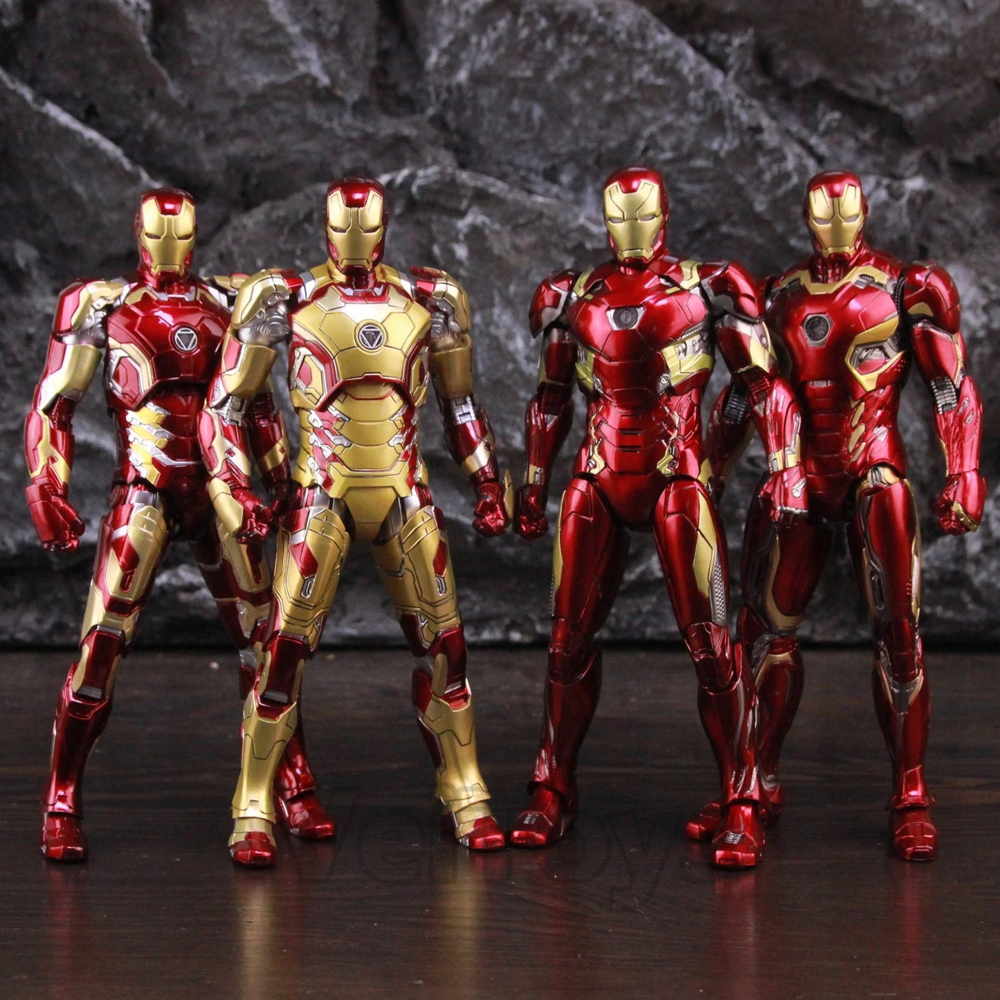 ZD Toys Marvel Iron Man MK46 MK45 MK1 MK2 MK3 MK4 MK5 MK6 MK7 MK33 MK17 7" Movie Action Figure Iron Mark 1 2 3 4 5 6 7 Legends