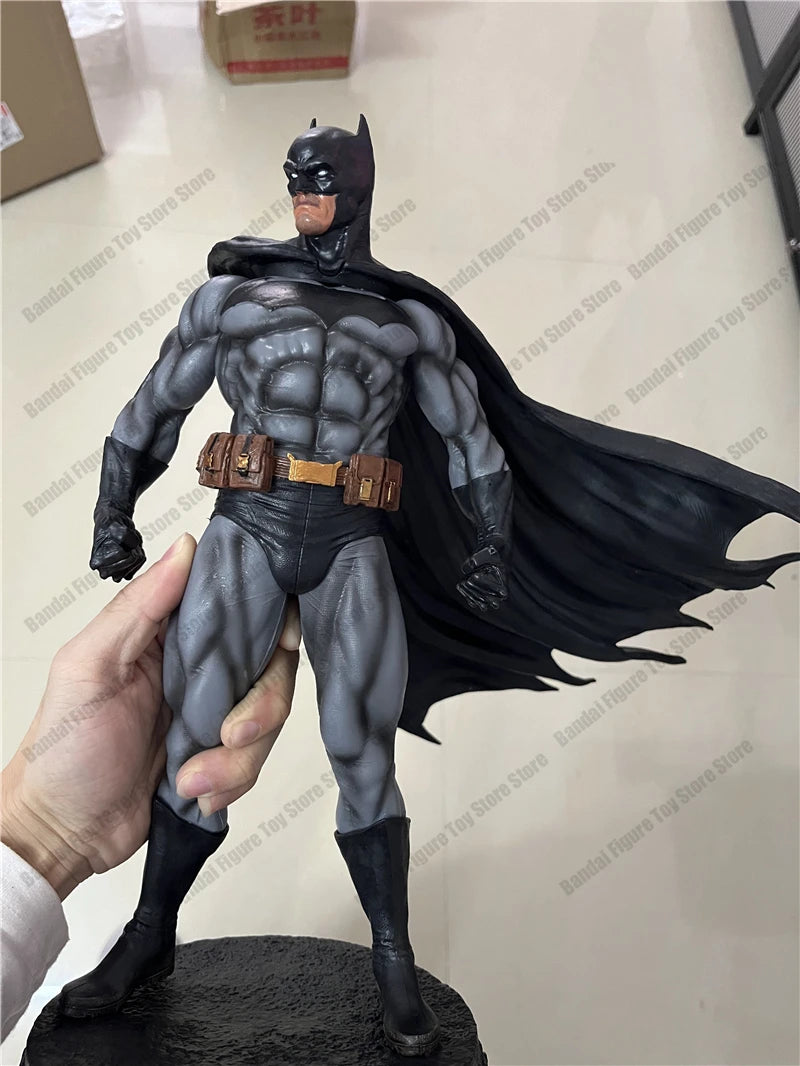 Giant 38cm Dark Knight Batman Anime Figurine Model Ornament Toys Gk Action Figure Justice League Standing Batman Ornament Gift