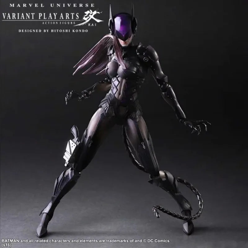 Anime Batman Arkham Juggernaut Sparta Catwoman Bain Death Knell Collectible Action Figures Model Ornaments Toys Creative Gifts