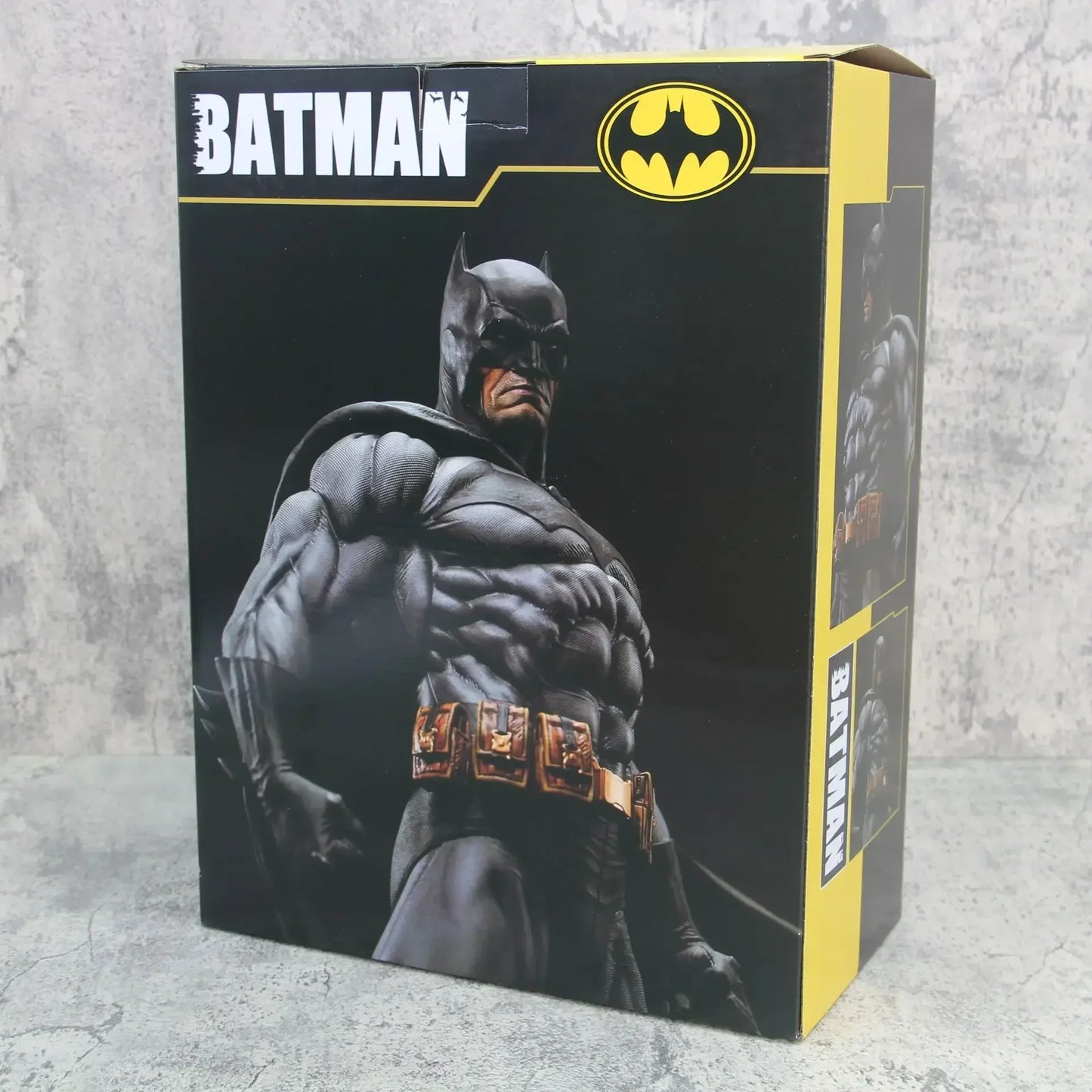 Giant 38cm Dark Knight Batman Anime Figurine Model Ornament Toys Gk Action Figure Justice League Standing Batman Ornament Gift