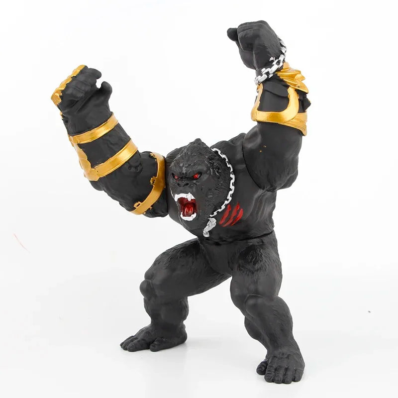 16Pcs 2024 New 18-26cm King Kong 2 The New Empire with Robot Arm Figure Model Toys Children Birthday Gifts