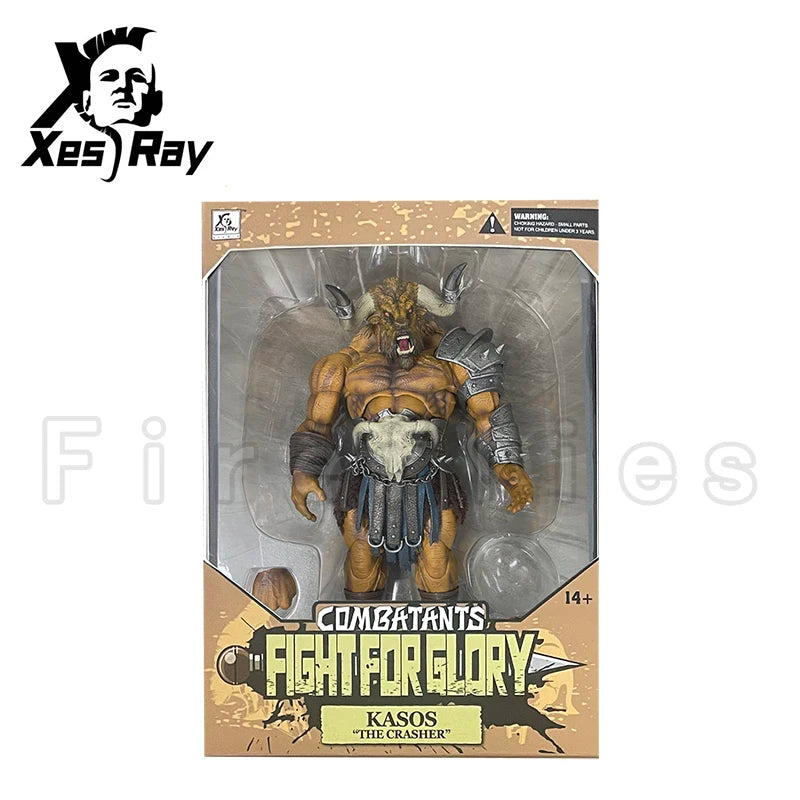 1/12 9inches XesRay Fight For Glory Action Figure Combatants Wave 4 Kasos Anime Model For Gift Free Shipping