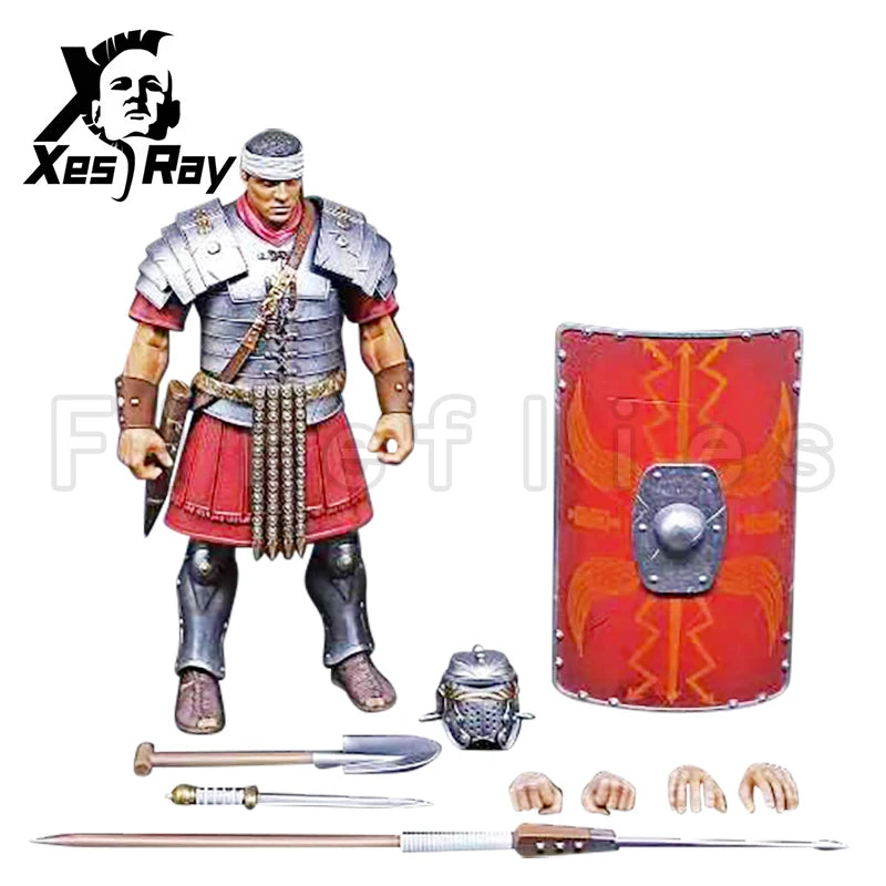 1/12 7inches XesRay Fight For Glory Action Figure Combatants Wave 4 Roman Infantry Anime Model For Gift Free Shipping