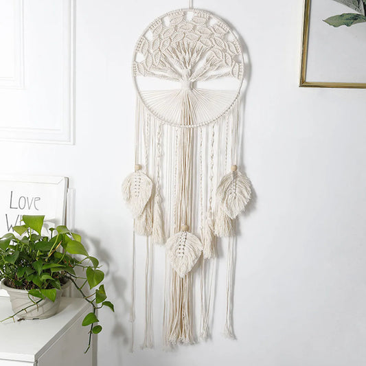 Big Dream Catcher For Wedding Home Decor Room Moon Tree Of Life Wind Chimes Dreamcatcher Boho Macrame Ornaments Dream Catchers