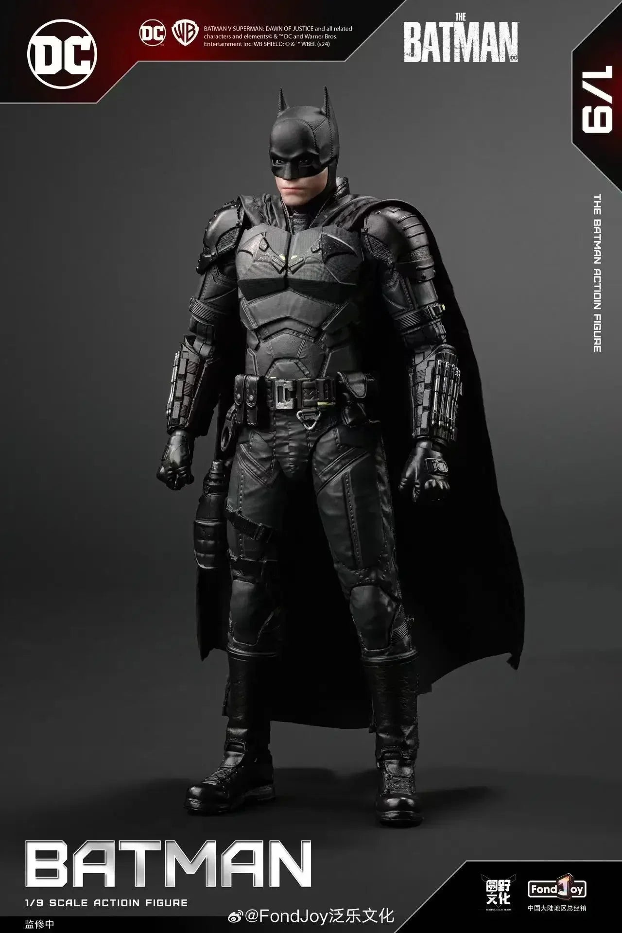 Original The Batman Anime Figure Robert Batman Action Figure Dc Justice League 2024 New Children Toys Roomornament Boy Toys Gift