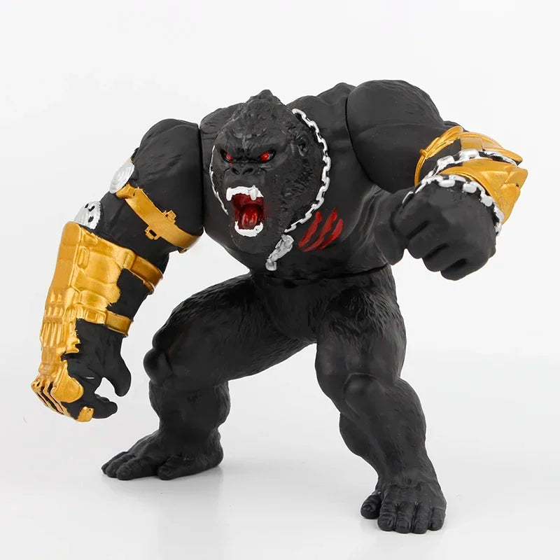 16Pcs 2024 New 18-26cm King Kong 2 The New Empire with Robot Arm Figure Model Toys Children Birthday Gifts