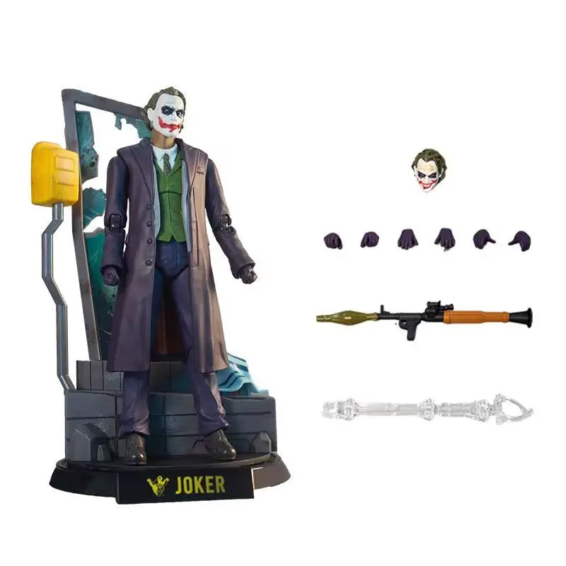 DC Originals Justice League Figure Series Batman Anime Figures Superhero Joker Super Man Collectble Models Toys Gift