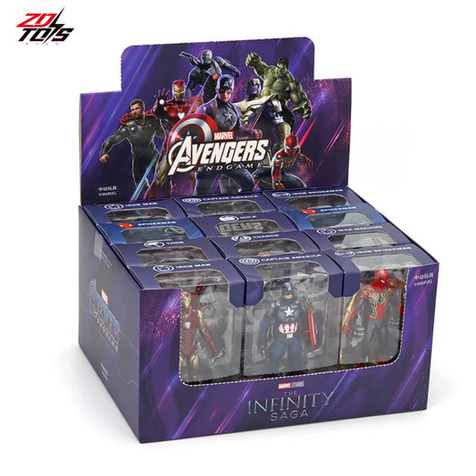 Disney ZD Original Marvel legends The Avengers Iron Man Spider Man Thor Captain America Thanos Hulk War Machine Action Figures