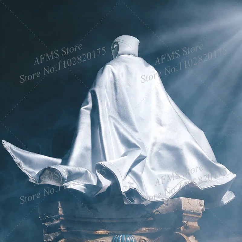 1/12 Scale Collectible Figure Cloak Marvel Hero Moon Knight Marc Spector Cape Clothes Fit 6Inch Men Soldier Action Figure Model